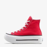 کتونی کانورس آل استار Chuck Taylor All Star Lift Double Stack لژدار قرمز مردانه و زنانه اورجینال