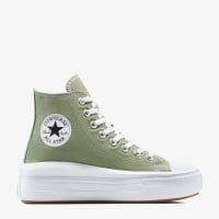 کتونی کانورس آل استار Chuck Taylor All Star Move لژدار خاکی زنانه اورجینال
