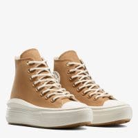 کتونی کانورس آل استار Chuck Taylor All Star Move لژدار قهوه‌ای زنانه اورجینال