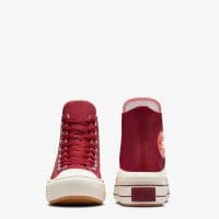 کتونی کانورس آل استار Chuck Taylor All Star Move Platform زرشکی زنانه لژدار اورجینال