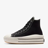 کتونی کانورس آل استار Chuck Taylor All Star Move Platform مشکی زنانه لژدار اورجینال