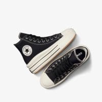کتونی کانورس آل استار Chuck Taylor All Star Move Platform مشکی زنانه لژدار اورجینال