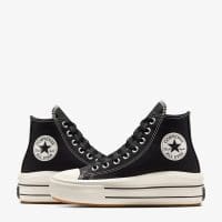 کتونی کانورس آل استار Chuck Taylor All Star Move Platform مشکی زنانه لژدار اورجینال
