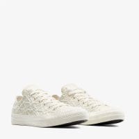 کتونی کانورس آل استار Chuck Taylor All Star Textured Material کرم مردانه و زنانه اورجینال