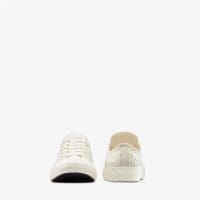 کتونی کانورس آل استار Chuck Taylor All Star Textured Material کرم مردانه و زنانه اورجینال