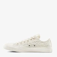 کتونی کانورس آل استار Chuck Taylor All Star Textured Material کرم مردانه و زنانه اورجینال