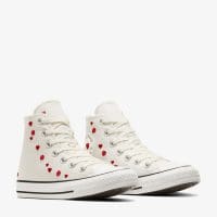 کتونی کانورس آل استار Chuck Taylor All Star Valentine’s Day Roses سفید زنانه اورجینال