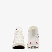 کتونی کانورس آل استار Chuck Taylor All Star Valentine’s Day Roses سفید زنانه اورجینال