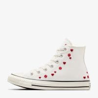کتونی کانورس آل استار Chuck Taylor All Star Valentine’s Day Roses سفید زنانه اورجینال