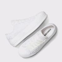 کتونی کانورس آل استار Chuck Taylor All Star Woven سفید زنانه اورجینال