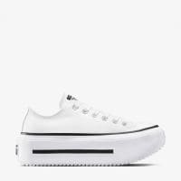 کتونی کانورس آل استار Chuck Taylor Lift Double Stack لژدار سفید مردانه و زنانه اورجینال