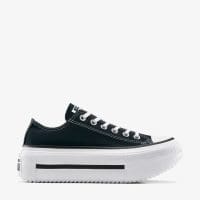 کتونی کانورس آل استار Chuck Taylor Lift Double Stack لژدار مشکی مردانه و زنانه اورجینال