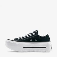 کتونی کانورس آل استار Chuck Taylor Lift Double Stack لژدار مشکی مردانه و زنانه اورجینال