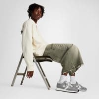 کتونی کانورس آل استار Omega Trainer طوسی مردانه و زنانه اورجینال