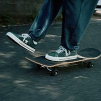 کتونی کانورس آل استار One Star Pro سبز مردانه و زنانه همکاری با thisisneverthat اورجینال