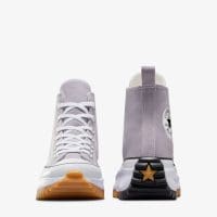 کتونی کانورس آل استار Run Star Hike بنفش مردانه و زنانه لژدار اورجینال