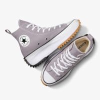 کتونی کانورس آل استار Run Star Hike بنفش مردانه و زنانه لژدار اورجینال