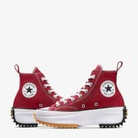 کتونی کانورس آل استار Run Star Hike زرشکی لژدار مردانه و زنانه اورجینال