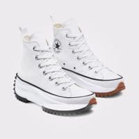 کتونی کانورس آل استار Run Star Hike سفید لژدار مردانه و زنانه اورجینال