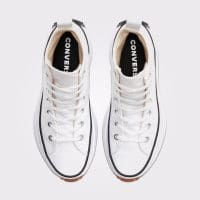 کتونی کانورس آل استار Run Star Hike سفید لژدار مردانه و زنانه اورجینال