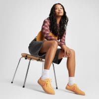 کتونی کانورس آل استار Run Star Trainer جیر نارنجی مردانه و زنانه اورجینال