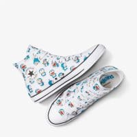 کتونی کانورس آل استار x Doraemon Chuck Taylor All Star سفید مردانه و زنانه اورجینال