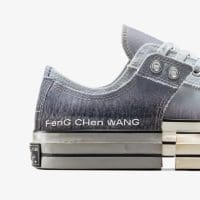 کتونی کانورس آل استار x Feng Chen Wang Chuck 70 طوسی مردانه و زنانه اورجینال