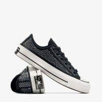 کتونی کانورس آل استار x Swarovski Chuck 70 مشکی مردانه و زنانه اورجینال