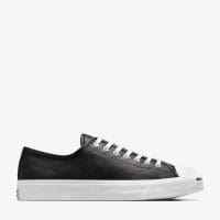 کتونی کانورس Jack Purcell مشکی چرمی مردانه و زنانه اورجینال