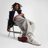 کتونی کانورس Weapon سفید چرمی مردانه و زنانه اورجینال