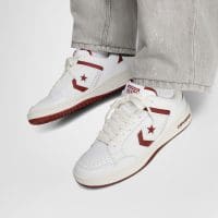 کتونی کانورس Weapon سفید چرمی مردانه و زنانه اورجینال