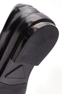 کفش لوفر زنانه مشکی چرمی دری مد