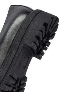 کفش لوفر زنانه مشکی چرمی دری مد