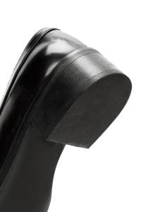 کفش لوفر زنانه مشکی چرمی کلاسیک دری مد