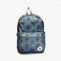 کوله‌پشتی سبز گلدار کانورس Floral Go 2 مردانه و زنانه اورجینال