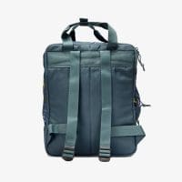 کوله‌پشتی سبز گلدار کانورس Floral Square مردانه و زنانه اورجینال