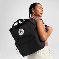 کوله‌پشتی مشکی کانورس آل استار Chuck Taylor مردانه و زنانه اورجینال