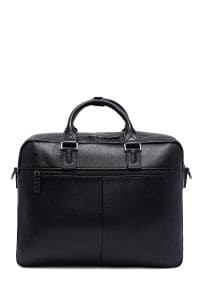 کیف اداری چرمی مردانه مشکی بنددار دری مد