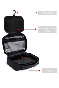 کیف دستی پارچه‌ای مردانه مشکی D-Pack دری مد