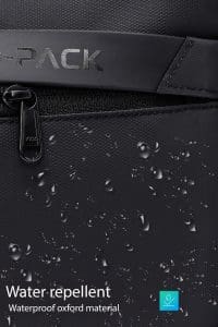 کیف دستی پارچه‌ای مردانه مشکی D-Pack دری مد