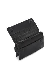 کیف دستی چرمی مردانه مشکی دری مد