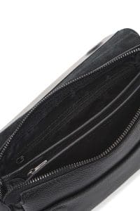 کیف دستی چرمی مردانه مشکی دری مد