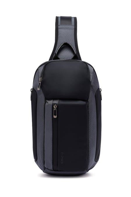 کیف دوشی مردانه خاکستری D-Pack دری مد