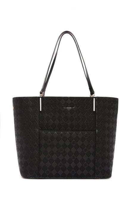 کیف زنانه مشکی چاپ‌دار دوشی دری مد