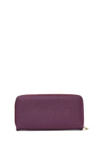 کیف پول بنفش زنانه دری مد