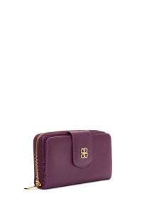 کیف پول بنفش زنانه دری مد