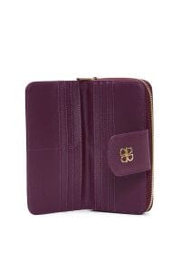 کیف پول بنفش زنانه دری مد