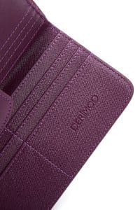 کیف پول بنفش زنانه دری مد