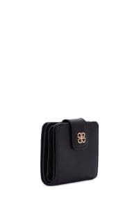 کیف پول مشکی زنانه دری مد