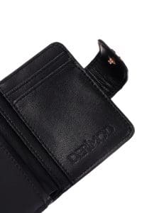 کیف پول مشکی زنانه دری مد